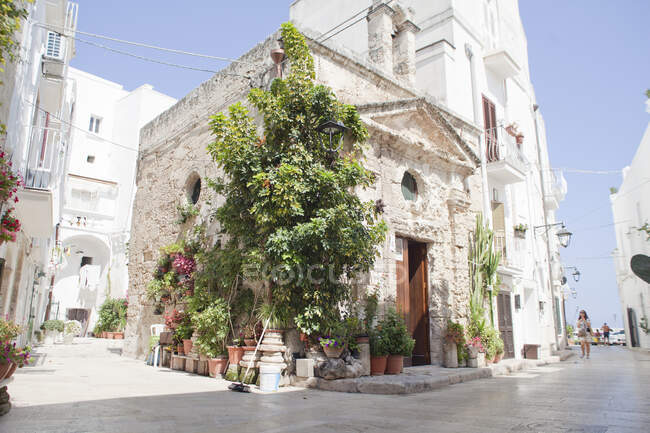 Traditional building, Monopoli, Puglia, Italy — Stock Photo