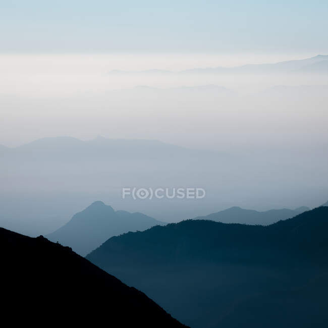 Top Station ao amanhecer, Kerala, Índia — Fotografia de Stock