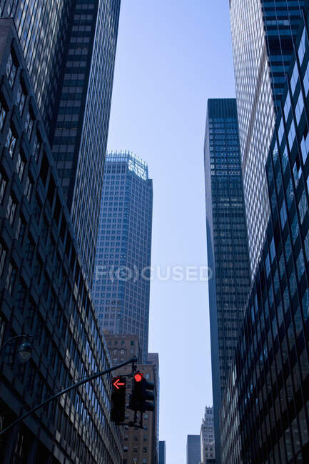 Skyscrapers, New York City, New York, USA — Stock Photo