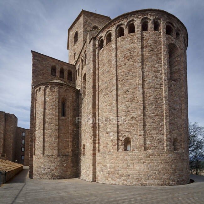 Exterior de la Iglesia de Sant Vicenc, Barcelona, Cataluña, España - foto de stock
