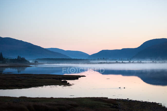 Лаккаррон на світанку, Шотландія, Велика Британія. — Stock Photo
