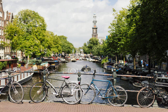 Grachtengordel-West, Amsterdam, Netherlands — стокове фото