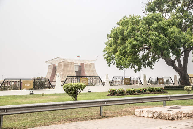 Будівля Президентського палацу, Аккра, Велика Аккра, Гана, африк — стокове фото