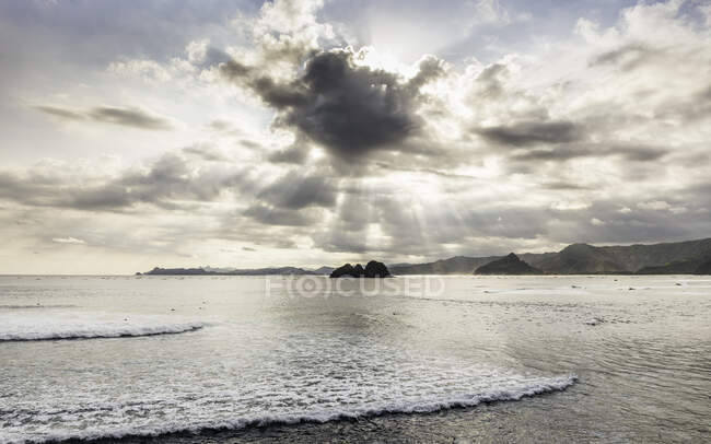 Mawi Beach, Lombok, Indonésia — Fotografia de Stock