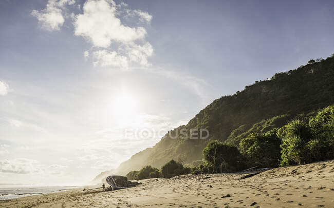 Spiaggia di Nyang Nyang, Bali, Indonesia — Foto stock