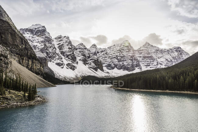 Moränensee, Lake Louise, Alberta, Kanada — Stockfoto