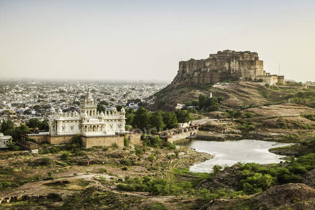 Mehrangarh fort, jodhpur, rajasthan, indien — Stockfoto