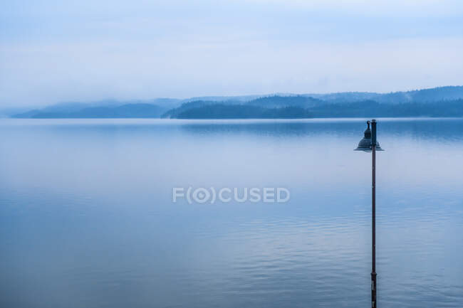 Lago tranquilo, Ontário, Canadá — Fotografia de Stock