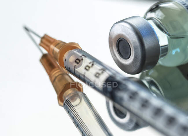 Vacuna humana para una pandemia - foto de stock