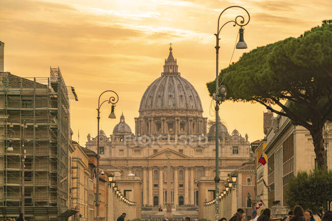 Italia, Lazio, Roma, Vaticano, Basilica di San Pietro — Foto stock