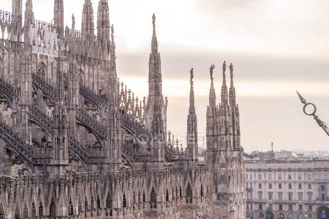 Italia, Lombardía, Milán, Catedral de Milán - foto de stock