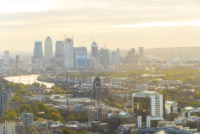 Vereinigtes Königreich, England, London, Canary Wharf — Stockfoto
