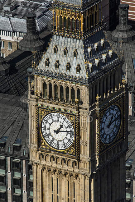 Великобритания, Лондон, Elizabeth Tower — стоковое фото