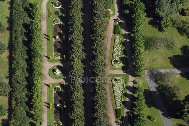 Reino Unido, Londres, Vista aérea de Regents Park - foto de stock