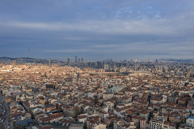 Turchia, Istanbul, Veduta aerea della città — Foto stock