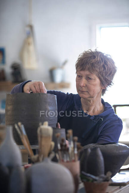 Spanien, Balearen, Keramikmanufaktur — Stockfoto