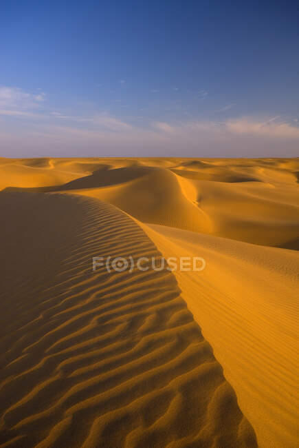 India, Sam Sand Dunes - foto de stock