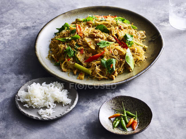 Tasty Padt Hor meal — Stock Photo