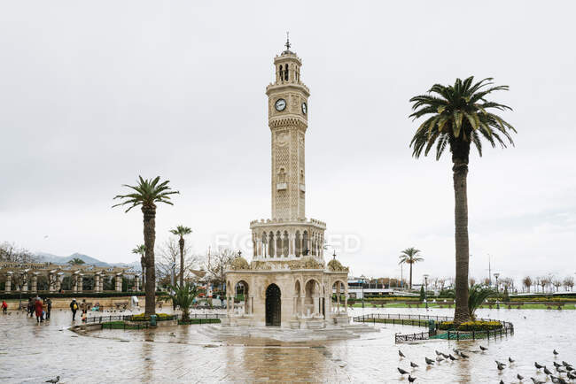 Turquía, Esmirna, Torre del reloj - foto de stock
