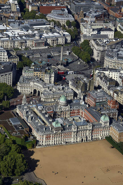 UK, London, Aerial view of Horse Guards Parade — стокове фото