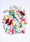 Diferentes variedades de comprimidos — Fotografia de Stock