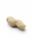 Close-up vista de amendoim no fundo branco . — Fotografia de Stock
