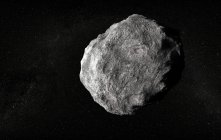 Artwork of large asteroid — Stock Photo