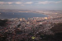 Cityscape of Cape and Table Bay, Città del Capo, Sud Africa . — Foto stock