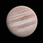 Спутниковый обзор Юпитера — стоковое фото