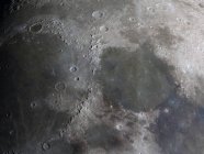 Satélite vista de la Luna - foto de stock