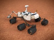 Curiosity Mars rover — Stock Photo
