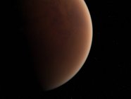 Satélite vista de Marte - foto de stock