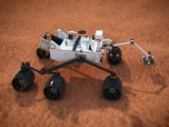 Curiosidade Mars Rover — Fotografia de Stock