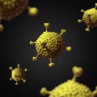 Visualización de Adenovirus - foto de stock