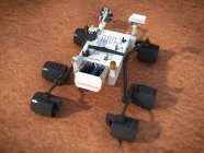 Марсоход Curiosity — стоковое фото