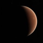 Вид на Марс со спутника — стоковое фото