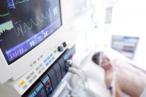 Close-up of  intensive care ward. — Stock Photo