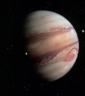 Planeta gigante gaseoso Júpiter - foto de stock