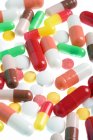 Variedade de pílulas diferentes — Fotografia de Stock