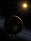 Mercurio pianeta più vicino al Sole — Foto stock