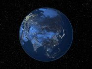 Terre vue de l'espace — Photo de stock