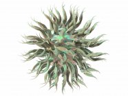 Visual render of Virus particle — Stock Photo