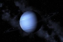 Нептун газовим гігантом — стокове фото