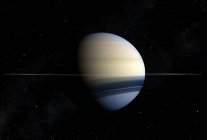 Saturn gas giant — Stock Photo