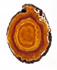 Coupe section transversale de l'agate minérale
. — Photo de stock