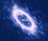 Nebulosa planetaria de gases brillantes - foto de stock