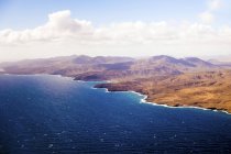 Aerial view of coastline, Canary Islands, Spain. — Stock Photo