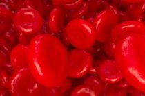Globules rouges dans la circulation sanguine — Photo de stock