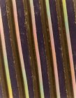 Micrografia eletrônica de varredura colorida (MEV) de ranhuras de gravação de superfície de um registro de fonógrafo de 78 rpm . — Fotografia de Stock