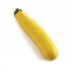 Yellow courgette on white background. — Stock Photo